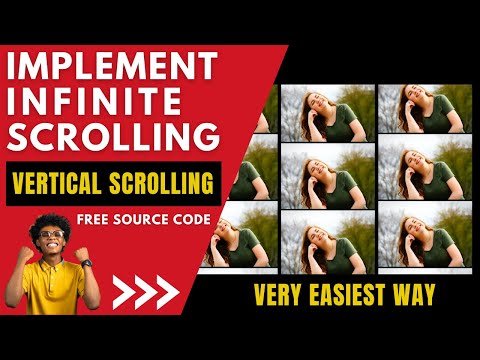 🔴Implement Infinite Vertical Scrolling Using Html and CSS | Coder Hindi