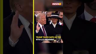 #watch: Donald Trump Takes Oath As 47th President Of the United States of America | NewsX