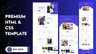 html css and javascript business and consulting premium template
