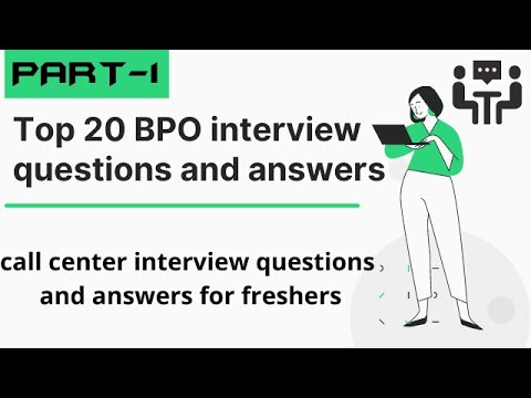 Top 20 BPO interview questions and answers |#callcenter interview questions and answers for freshers