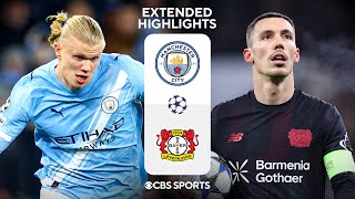 Manchester City vs Bayer Leverkusen: Extended Highlights | UCL League Phase MD 5 | CBS Sports Golazo