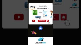S3 static website 2 min #aws #s3 #staticwebsite