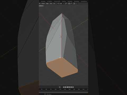 Low poly rock modeling for mobile adventure game  #blender3d #unity3d #indiegamedev #adventuregame