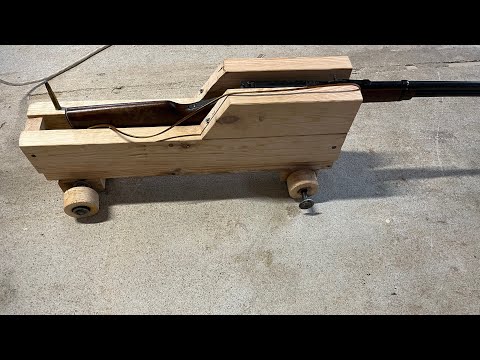 Shooting a home made cannon movie prop￼