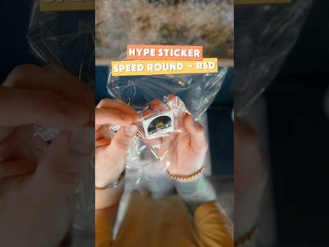 HYPE Sticker Showdown // Record Store Day 2025 Haul