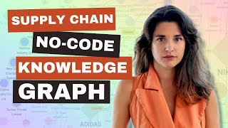 Mapping Supply Chains with a No-code Knowledge Graph with KgBase