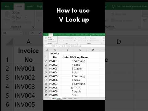 🎤 "Excel mein data dhoondhna mushkil lagta hai? 😰 Toh ye trick sikh lo – VLOOKUP!" #excel #vlookup