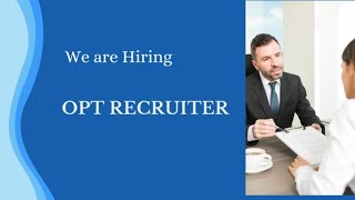 OPT RECRUITER  | H I R E | Hyderabad Jobs | Job Opportunities