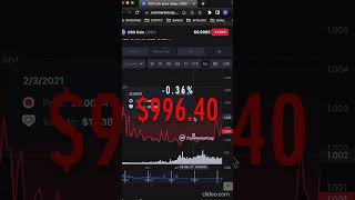 If you bought $1000 USDC, heres how much you would have today... #short #usdc #shorts