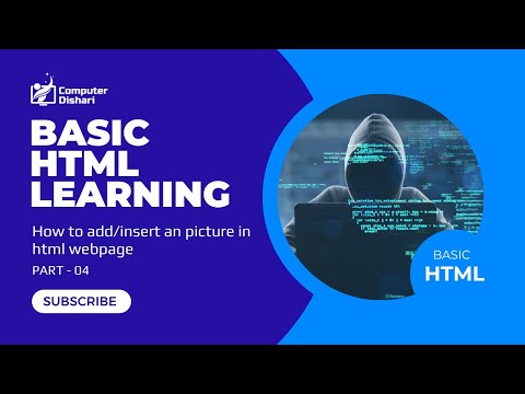 How to insert an image in html  | HTML Tutorial For Beginners | html full course Bangla | Part - 04
