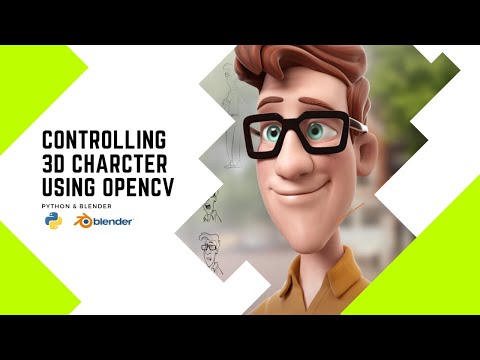 Controlling a 3D character Using Python and Blender Face Rig w/ Source Code