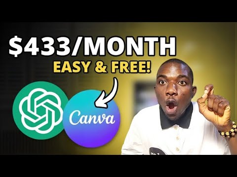 How I'm Using ChatGPT + Canva Ai to Make Money Online for FREE in 2025