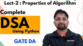 Introduction to Algorithms | Lecture 2 | DSA Complete Course | GATE DA | Puneet Kansal