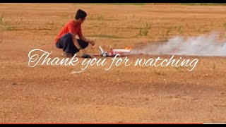 RC JET CRASHED & BURNED