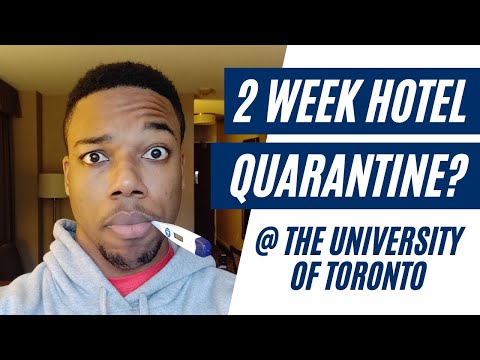 Stuck in a Hotel for 14 days: Here's what happened (UofT Quarantine)