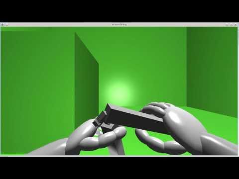 Playing with virtual nunchucks