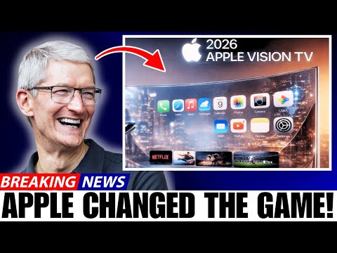 The ENTIRE WORLD Is STUNNED as Apple’s Transparent Vision TV CHANGES Everything!