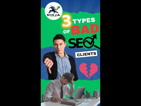 Types of Bad SEO Clients (These Are Red Flags!) #shorts #seo #seomarketingtips