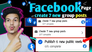 Create 7 new group posts weekly challenge | weekly challenge create 7 new group post facebook