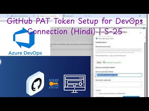 GitHub PAT Token Setup for DevOps Connection (Hindi) | S-25