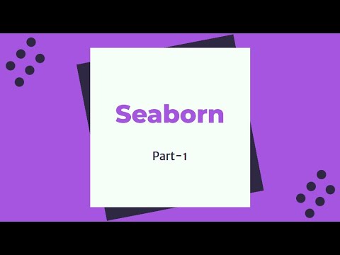 Seaborn - Part 1
