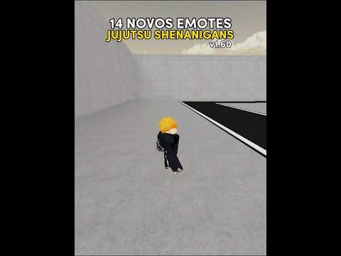 14 novos emotes #jujutsushenanigans #roblox #jujutsukaisen   #anime #jjkgame #entreterimento