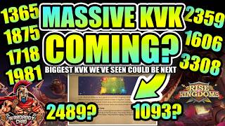 Massive KvK Coming: Could Be Biggest KvK This Year - Rise of Kingdoms