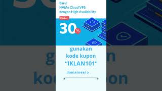 Cloud VPS Murah di Indonesia Berperforma Tinggi #VPS #Cloudvps #domainesia #hosting #kupon