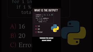 What is the output? 🤯💻 #code #python #programming #programmingquiz #programmer #softwaredeveloper
