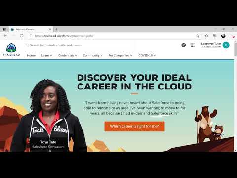 Salesforce Administrator Trailhead Introduction