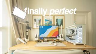 My Tiny Home Office Tour 2025 | Desk Setup & Creative Studio