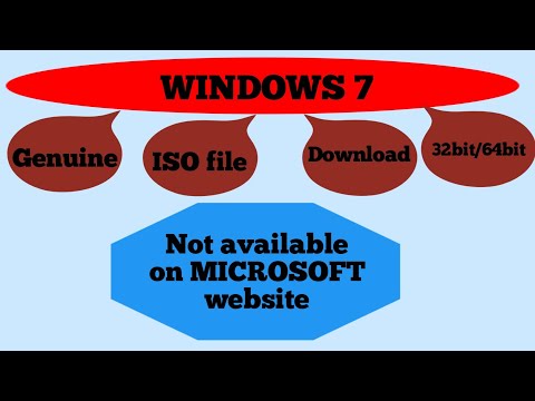 How To Download Windows 7 ISO File | Genuine Windows 7 | Download Windows 7 ISO File For Free | PTT