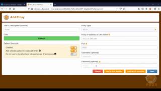 How to Install and Set up Proxy using Foxy Proxy in Firefox