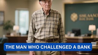 THE MAN WHO CHALLENGED A BANK - MANAGER'S REACTION...