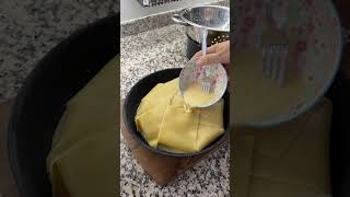 Lazanyadan börek yaptım🤩#keşfet #pratiktarifler #börek #börektarifleri #shortvideo