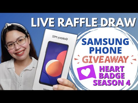 SAMSUNG PHONE GIVEAWAY LIVE RAFFLE DRAW