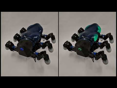 Adding Dynamic Light to a Hexapod Robot with a Soft Skin | Robotics Reports (2024)