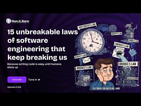 Episode #2 -  Unbreakable Laws of Software Engineering (That Keep Breaking Us)