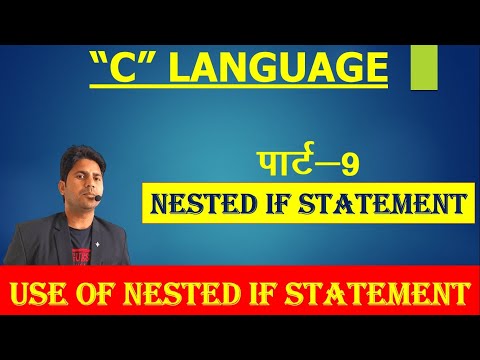 Nested if statement in c programming | nested if statement syntax and example program in c