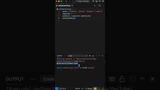 Master the Art of String Concatenation with Python's Join() Method! 🚀 #shorts