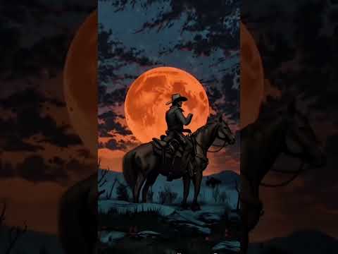 Cowboy on horseback #ai