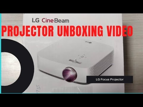 LG  Cine Beam PF 50 KG DLP Projector I Full HD Led Smart LG projector Unboxing Video
