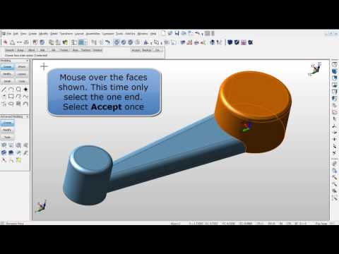 Basic 3D Solid Editing and Modification in KeyCreator CAD (arhives)
