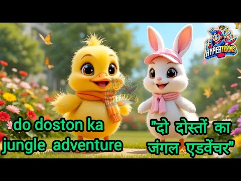 🐇Rabbit aur Duck ki Adventure Story🐥 | New Kids Friendly”