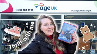 UK CHARITY SHOPPING | THRIFT WITH ME 👗📕