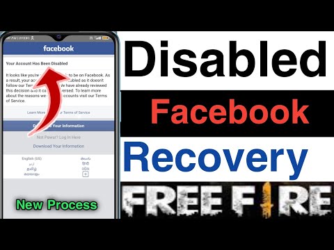How to Recover Disabled Facebook account 2023 without ID Facebook Disabled account recovery 2023