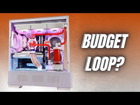 My First Custom Water Cooling PC On A Budget