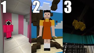 3 SQUID GAME Maps You Can Download in Minecraft