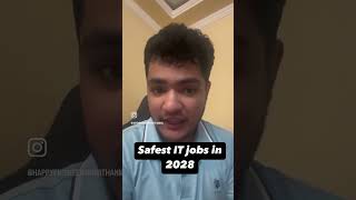 Safest IT jobs in 2028 #react #google #faang