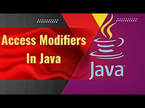 Access Modifiers In Java